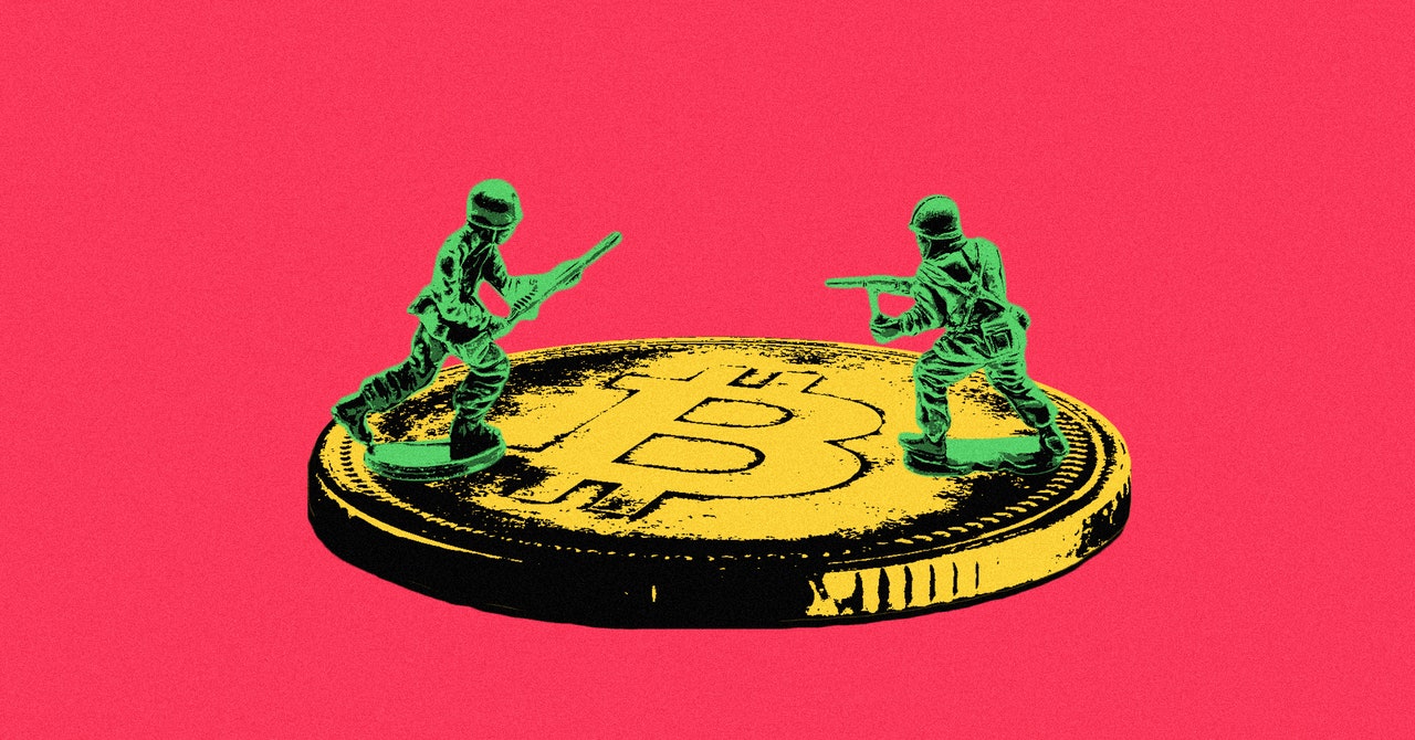 The war calls into question the “neutrality” of crypto