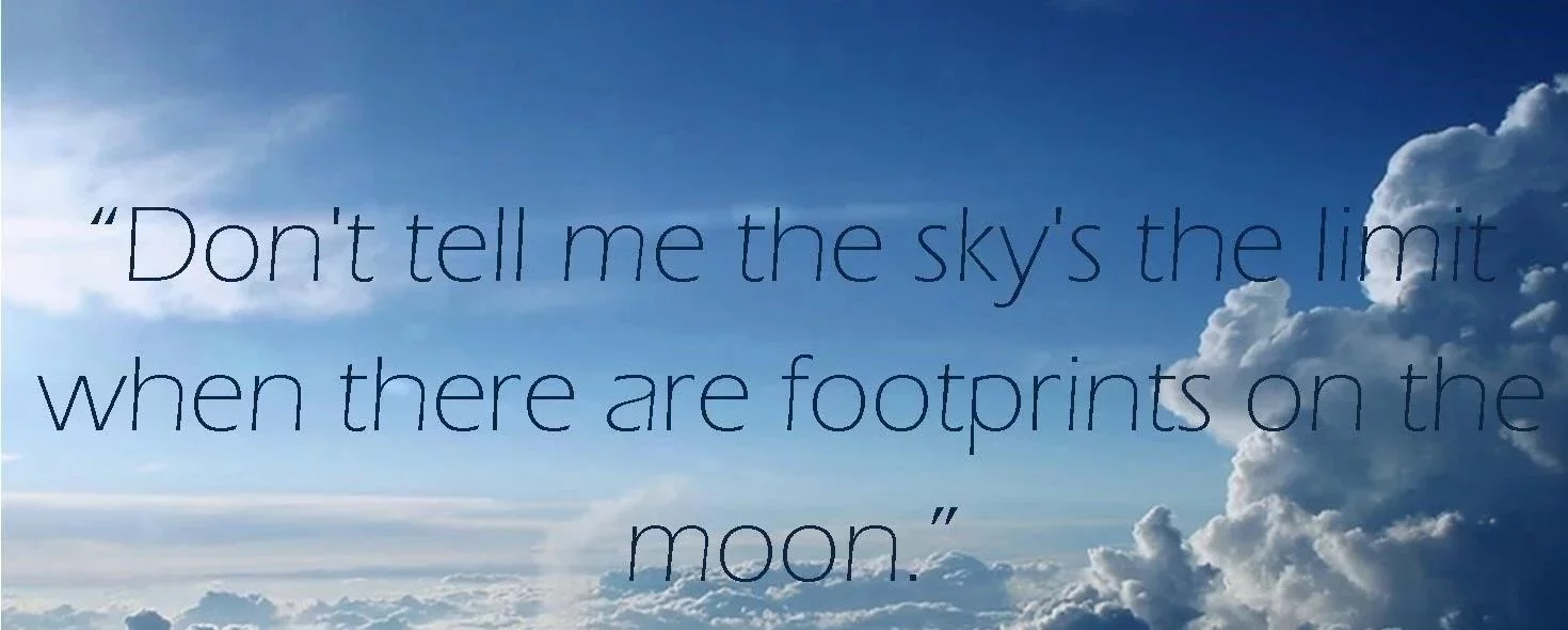 The sky is the limit. Or is it?